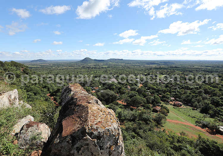 Altitude du Cerro Yaguarón Altitude du Cerro Yaguarón