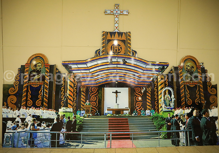 Autel de maïs au Paraguay Autel de maïs au Paraguay